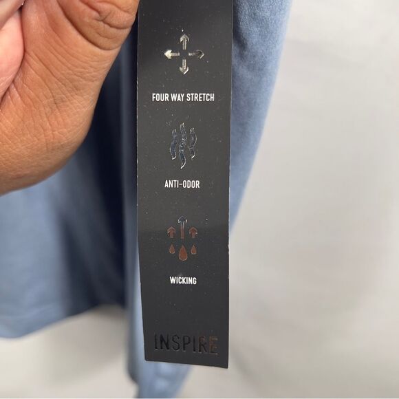 NWT LEG3ND Lightweight Light BlueTee 0695 - Picture 6 of 9